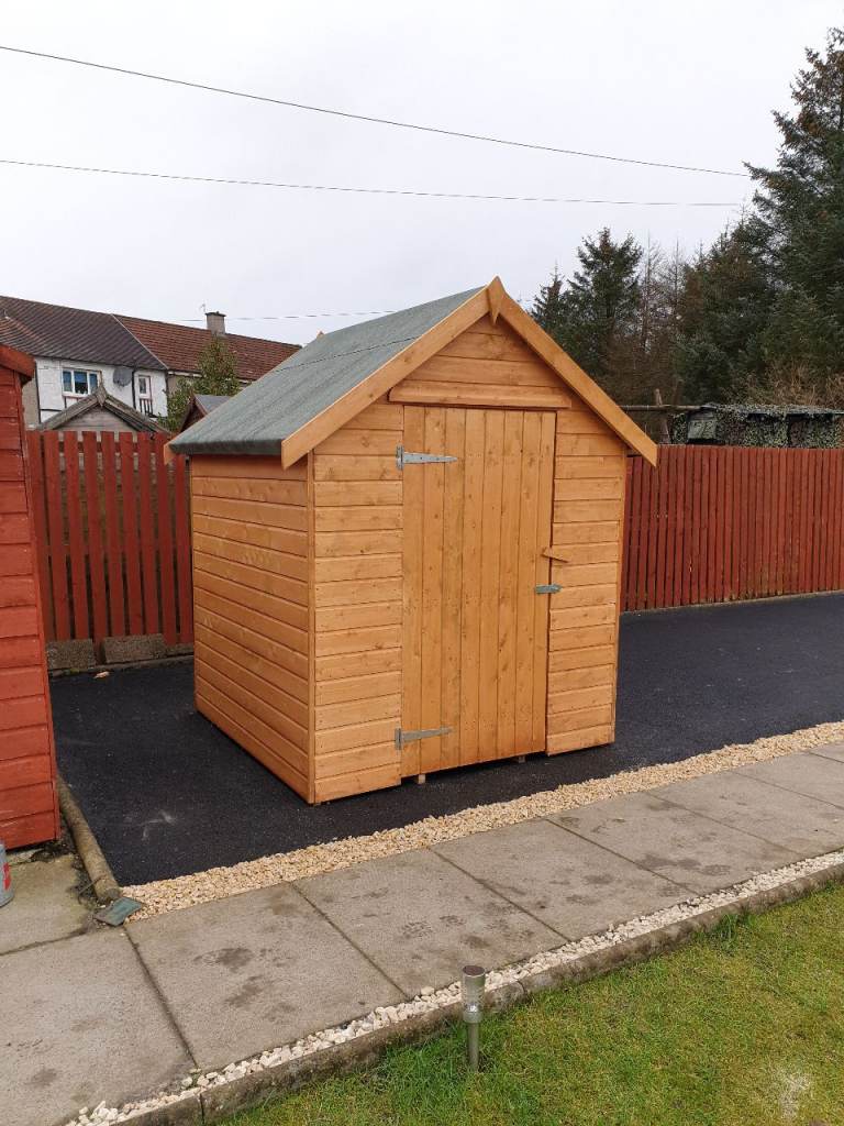 6X6 Apex 20mm Log effect supplied & fitted! ON SALE! £119 reduction