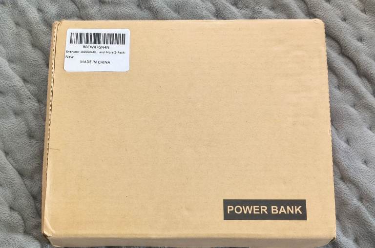 New Power Bank 16000mAh – Dual Pack, Multicoloured