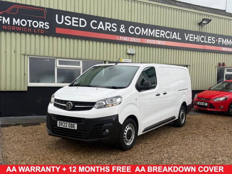 2022 Vauxhall Vivaro 1.5 Turbo D 2900 Dynamic Panel Van 6dr Diesel Manual L2 H1 Euro 6 (s/s) (10 ...