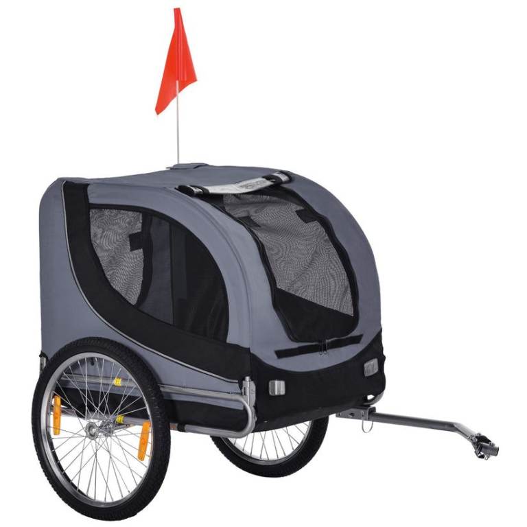As new boxed dog trailer 