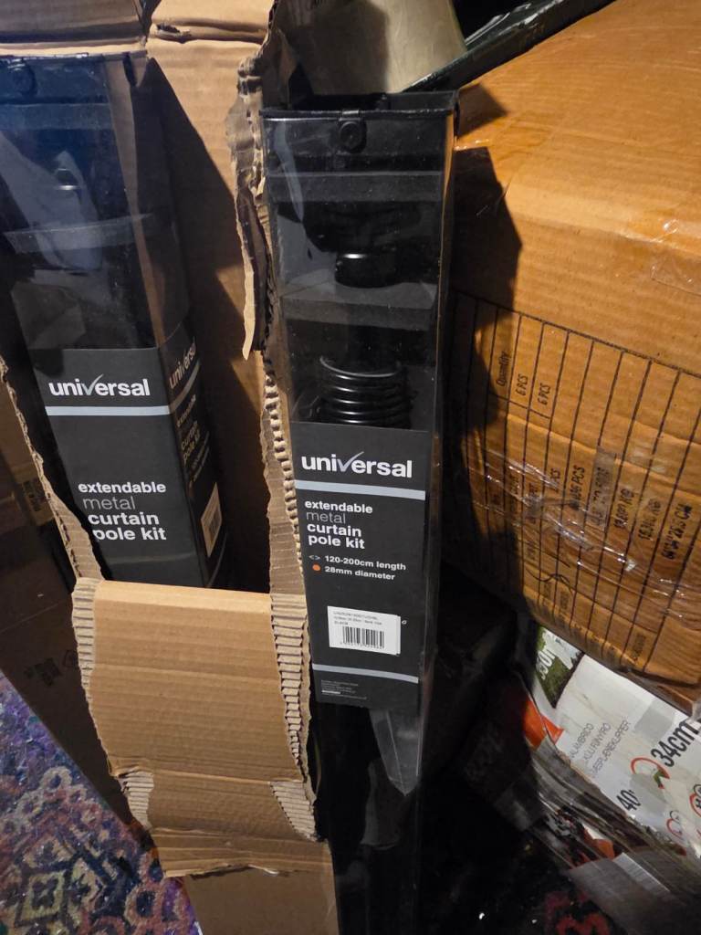 Curtain poles brand new severe available 