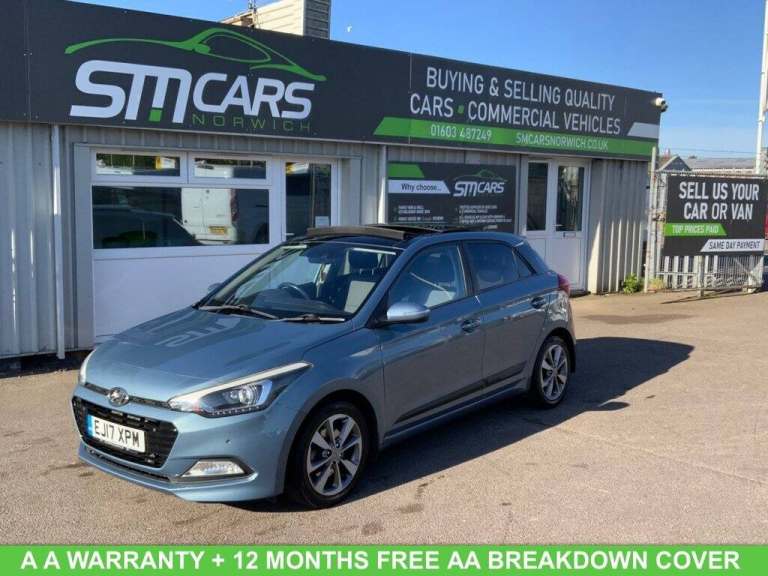 2017 Hyundai i20 1.0 T-GDi Premium SE Nav Hatchback 5dr Petrol Manual Euro 6 (120 ps) Hatchback P...