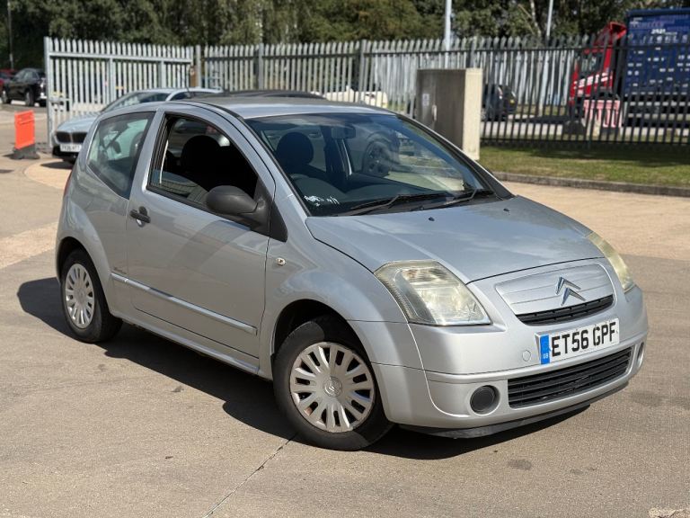 2007 Citroen C2 1.1 Design 3dr Hatchback Silver - 78k Miles - MOT December 26.