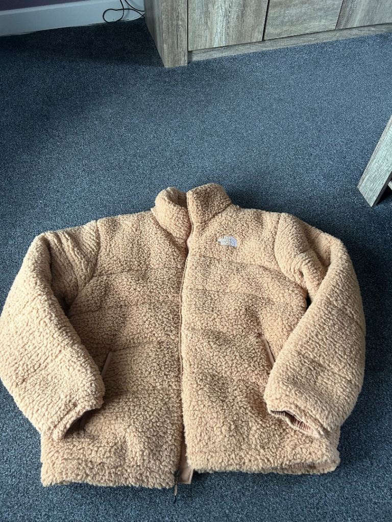 The North Face Fleece Jacket – Beige, As Good As New