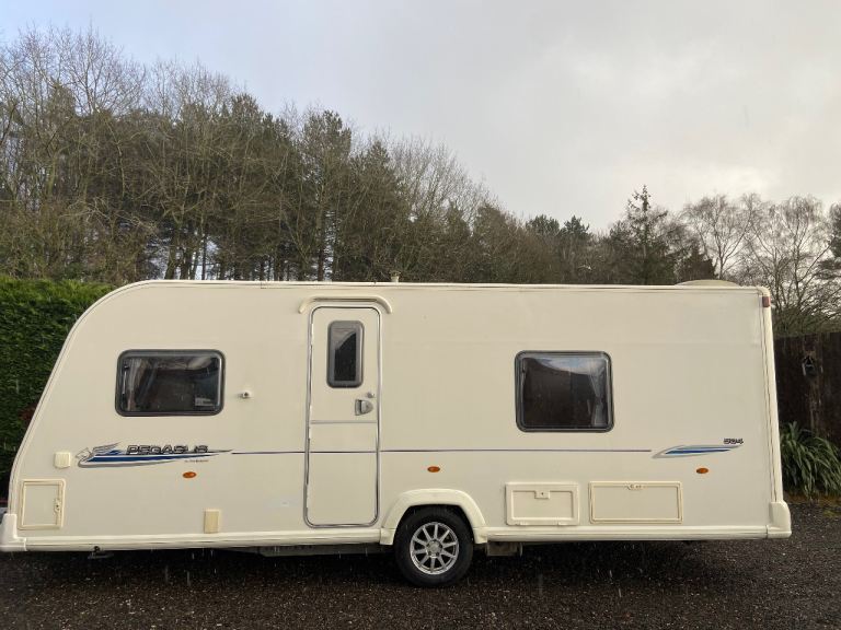 Bailey Pegasus 4 Berth Fixed Bed Caravan 