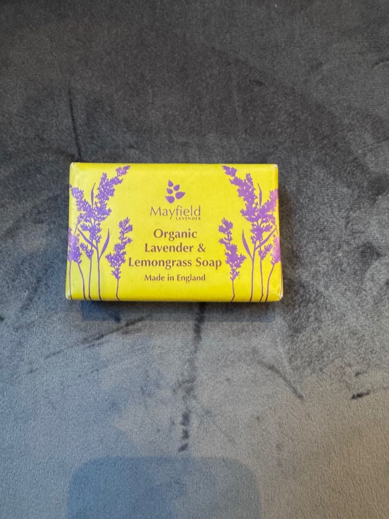 New & Unused: Mayfield Organic Lavender & Lemongrass Soap