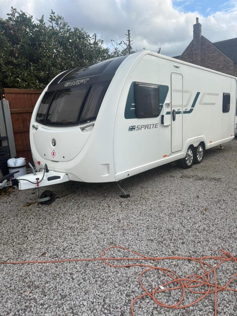  Swift Sprite Quattro EB 2019  twin axle Caravan four berth