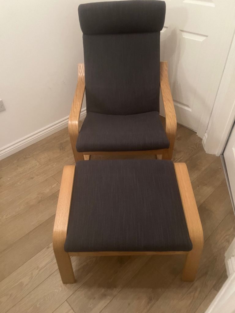 Poang IKEA 2 x chair and 1 stool