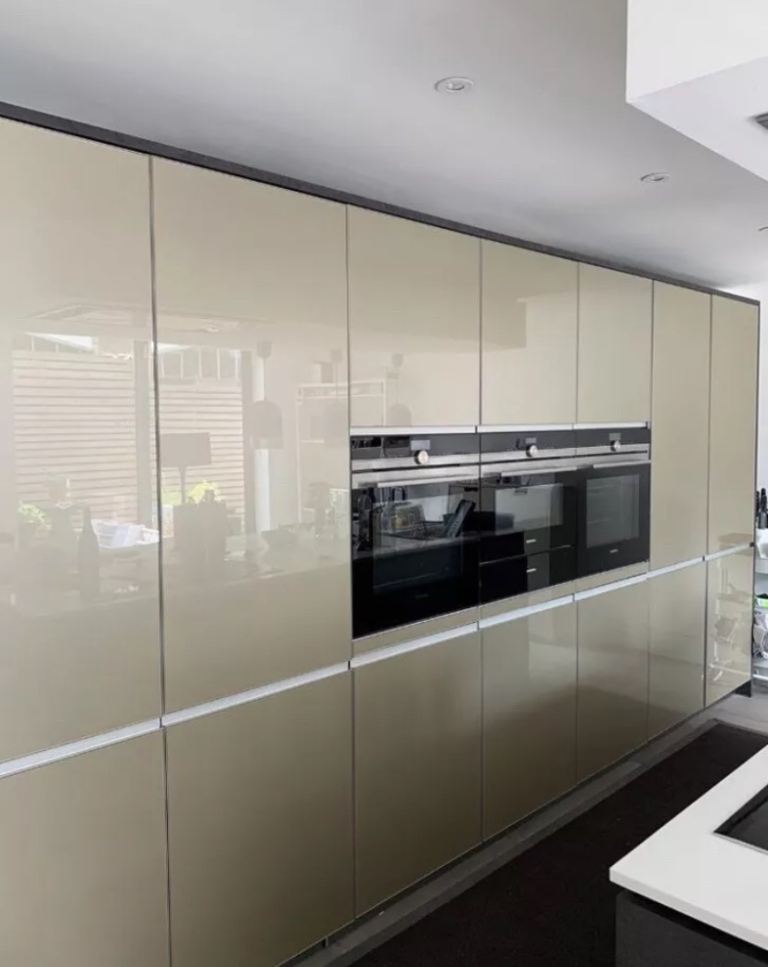 image for Alpno Glass Kitchen units doors. 