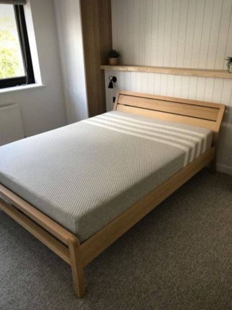 Habitat Radius Oak King Size Bed Frame
