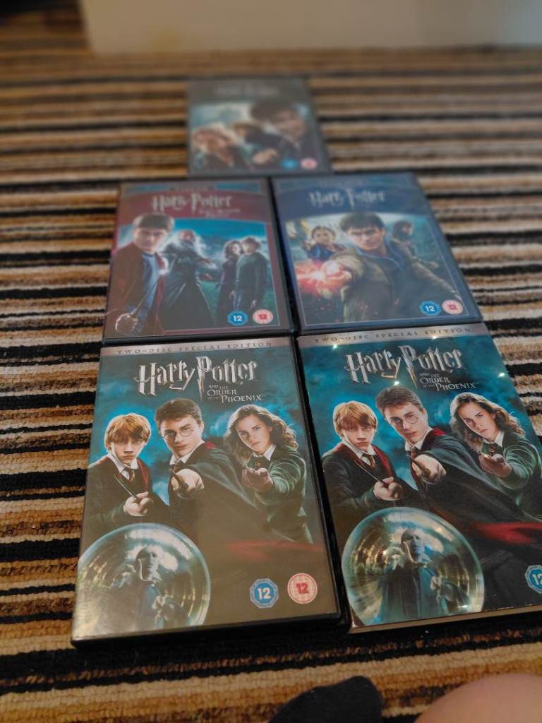 Harry Potter DVD Collection (6 films) – Good Condition