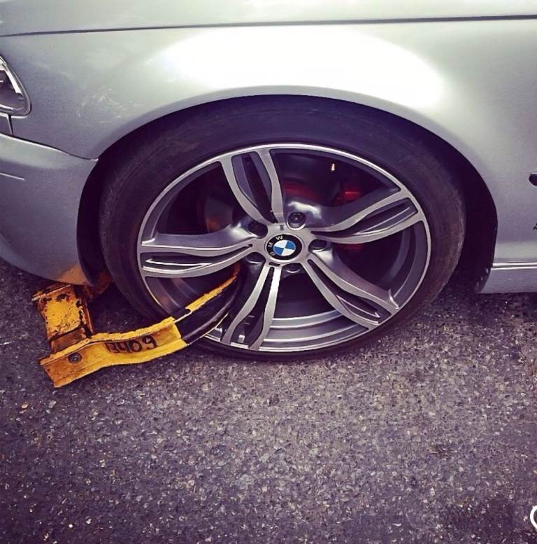 image for Wheel clamp remove 