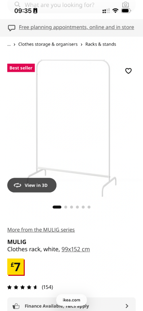 IKEA Clothes Rack