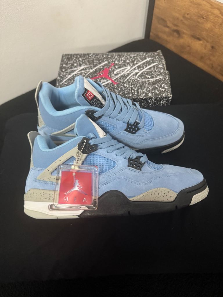 Brand New. Nike Air Jordan 4’s Suede Retros. Size 9.