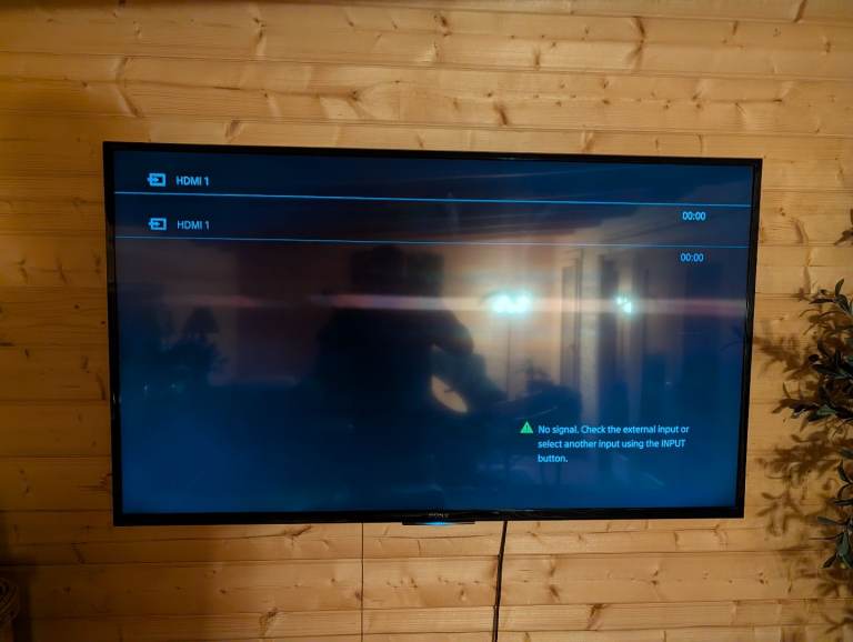  Faulty Sony 55" TV.
