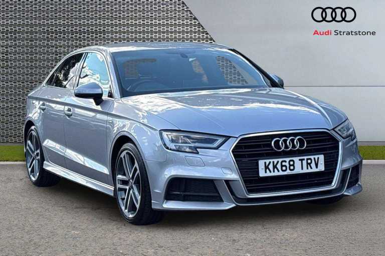 2019 Audi A3 35 TFSI S Line 4dr SALOON PETROL Manual