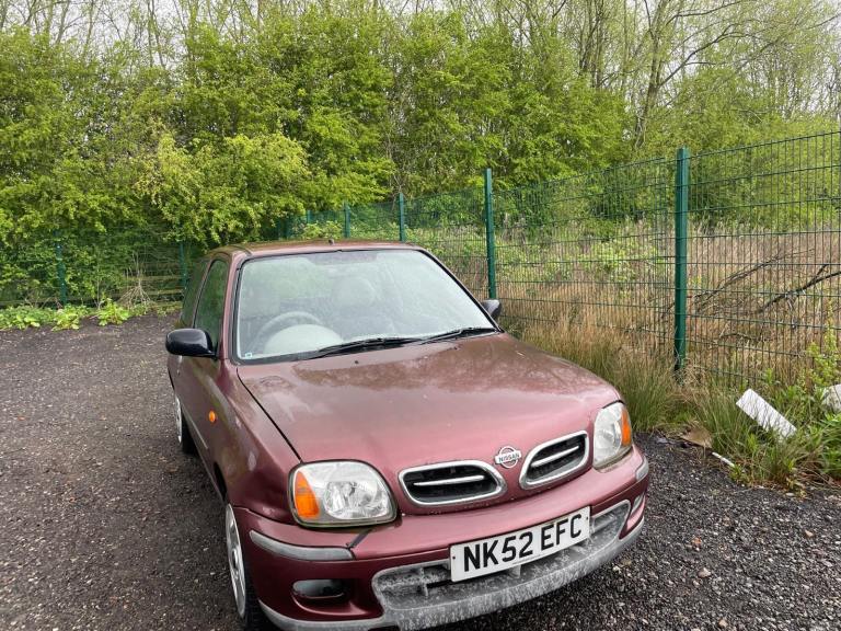 NISSAN MICRA 1.0 S 52 REG RED 3 DOOR GENUINE 64659 MOT SEPTEMBER 16TH 2026 LOW INSURANCE 45+MPG