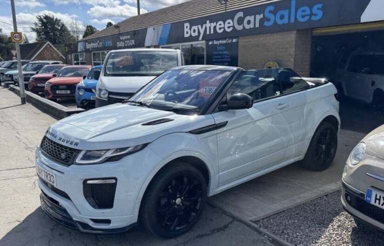2016 Land Rover Range Rover Evoque 2.0 TD4 HSE Dynamic 2dr Auto Convertible Diesel Automatic