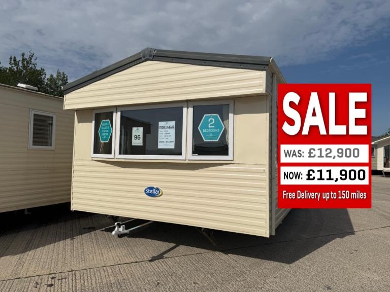 2 Bed Offsite Static Caravan - DG, CH, New Carpet - Self Build / Farms