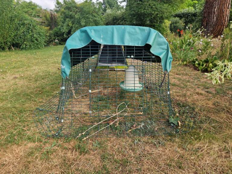 Free chicken coop / small animal run – collection only