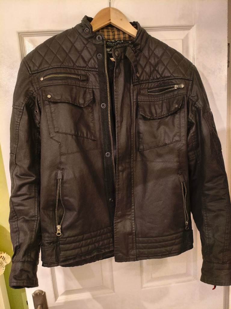 Oxford Hardy Wax Motorcycle Jacket Size L