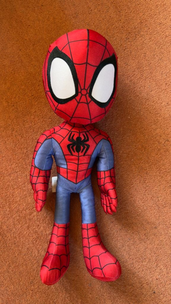 Spider-Man plush talking toy