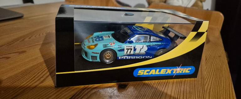 Scalextric PORSCHE 911 GT3R - PARAGON #77 - TYPE 1 - Mint/Boxed  VERY RARE