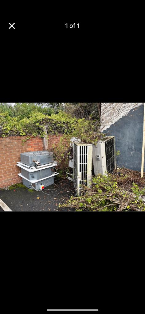 We buy old broken air conditioning units