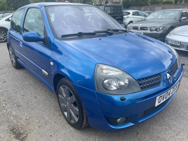 2004 Renault Clio 2.0 16V Renaultsport 182 3dr HATCHBACK PETROL Manual