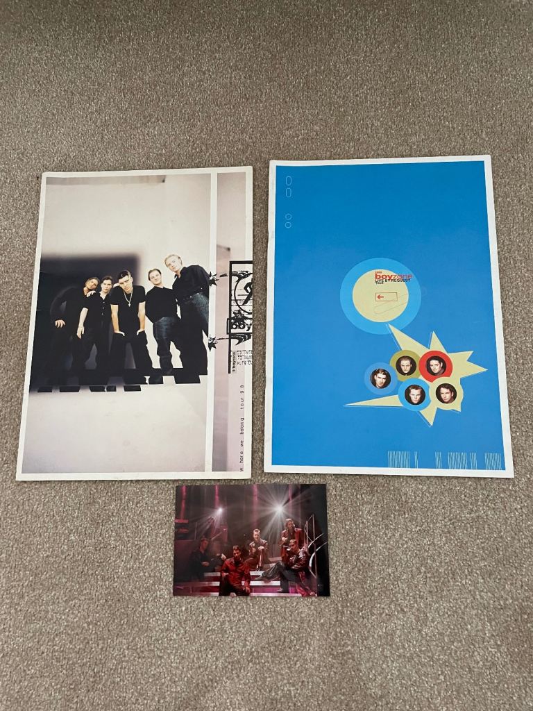 Boyzone Tour Programmes 1998 and 1999
