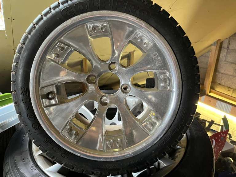 Alloy Golf Buggy wheels 