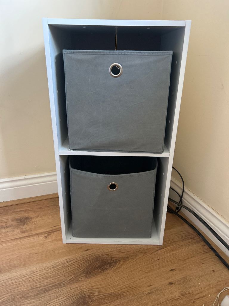 White Cube Storage Unit