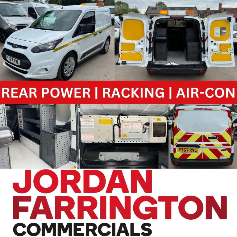 2018 FORD TRANSIT CONNECT 1.5 TDCi TREND SWB UTILITY SPEC SUPERVISORS VAN (A/C)