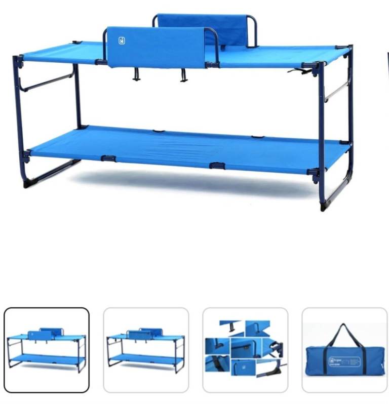Camping duo bunk beds*