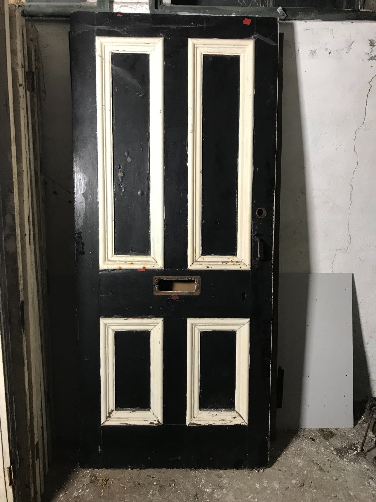 RECLAIMED FOUR PANEL FRONT DOOR