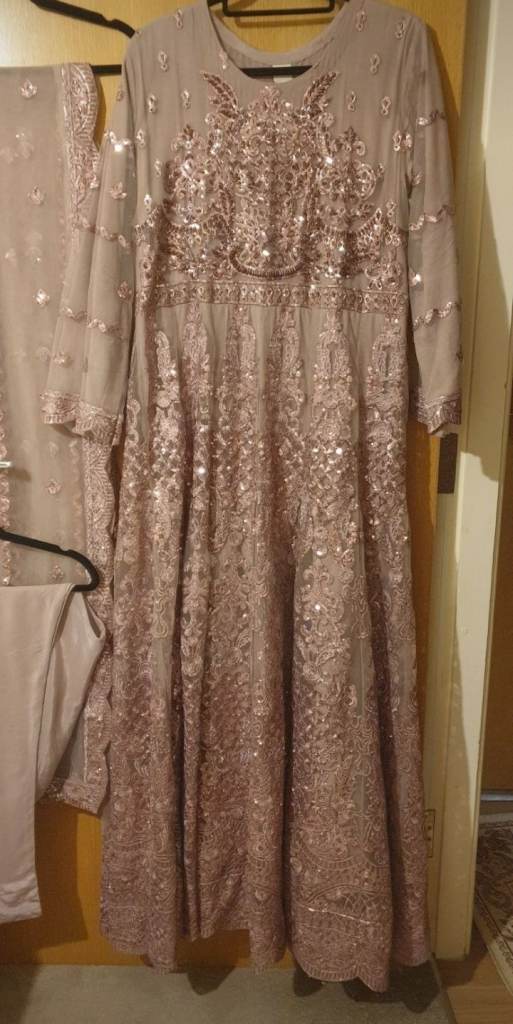 Lilac Asian Dress Maxi