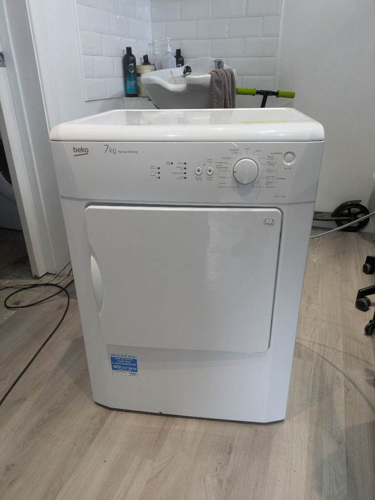 Beko 7kg Tumble Dryer – White, Good Condition