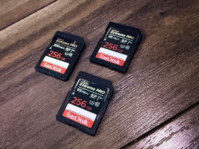 SanDisk Extreme Pro SD Card 256GB