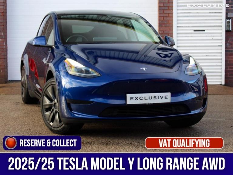 2025 Tesla Model Y Long Range AWD 5dr Auto MPV Electric Automatic
