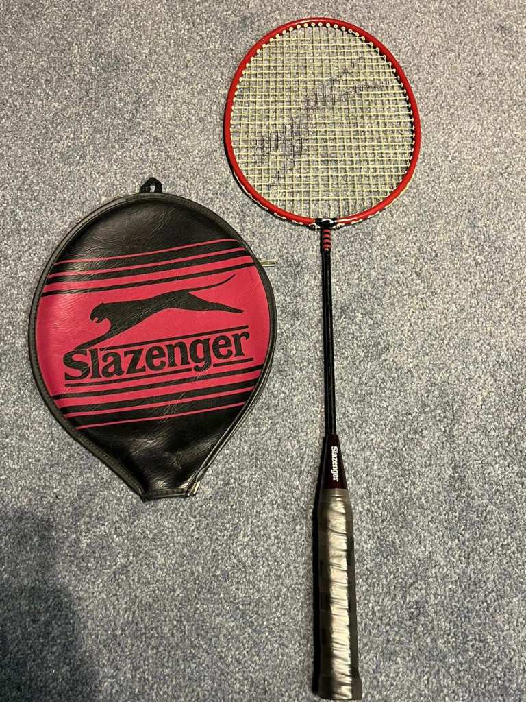 Slazenger College Badminton Racket + Cover (Good Condition)