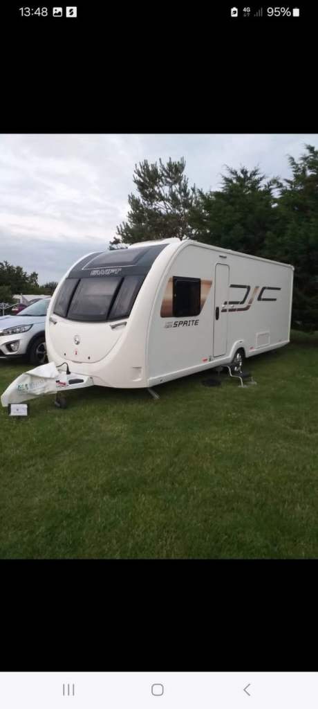 Sprite Major 4sb touring caravan 