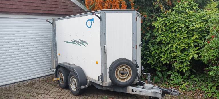 Ifor Williams BV84 GTA Box van twin axle trailer