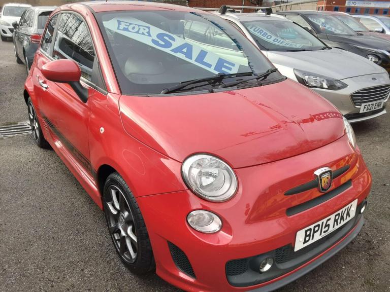 2015 Abarth 500 1.4 16V T-Jet 3dr HATCHBACK PETROL Manual