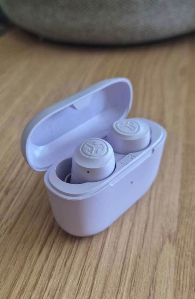 JLab Go Air Pop Wireless Earbuds charging case