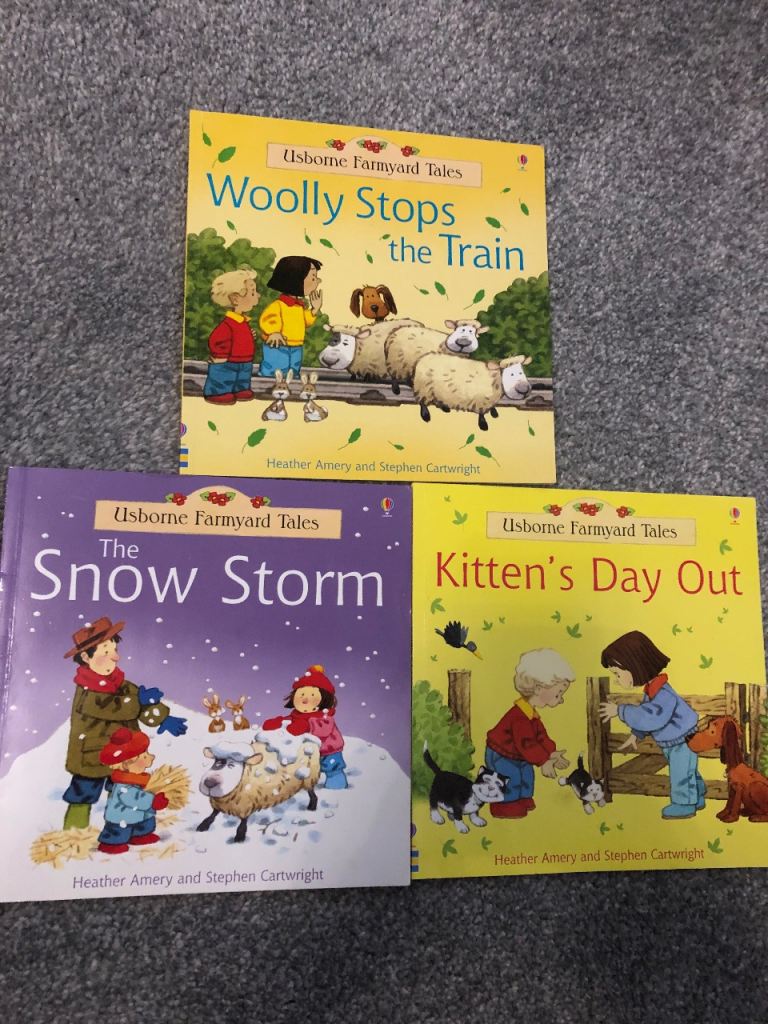 3 x children’s book. Farm yard tales. New 