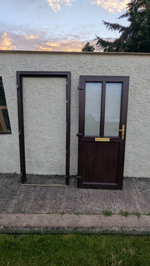 External PVC door 