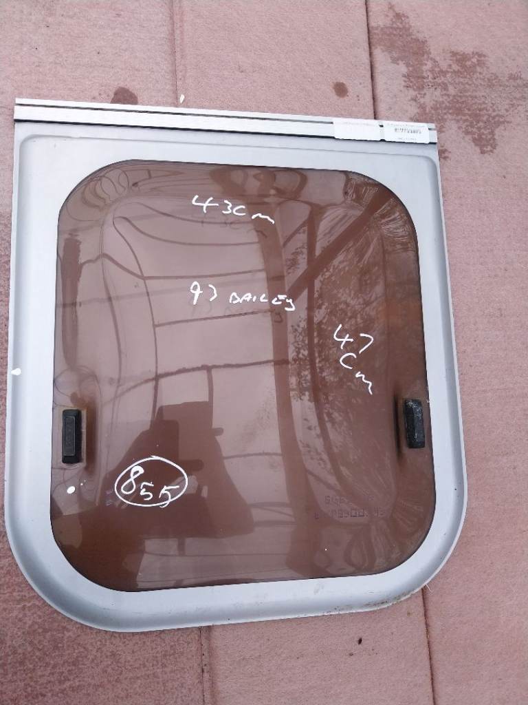 93 Bailey caravan bathroom window 43 x 47cm