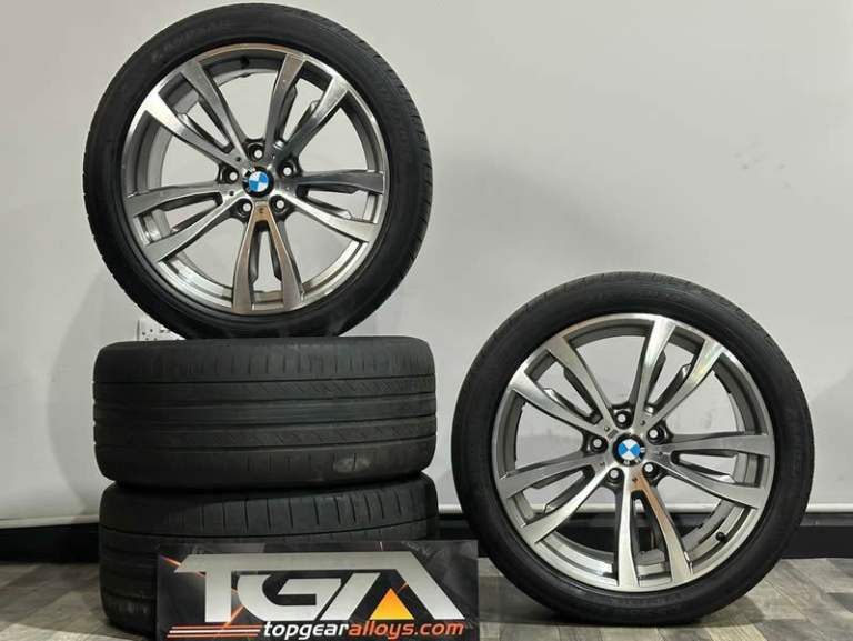 20" GENUINE BMW 469M ALLOYS & TYRES FOR X5 F15