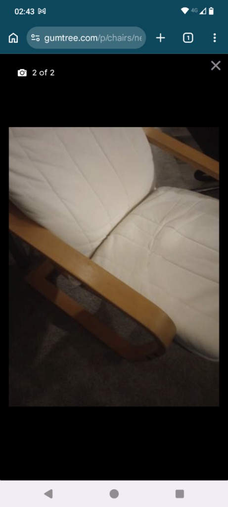 Next chair (can deliver)