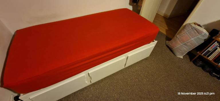 Single Bed with Under-Bed Storage